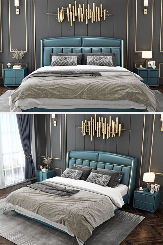 Leather Bed LB31